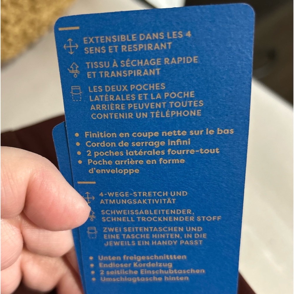 Nwt Brooks Running Semi Compression Leggings. Siz… - image 8